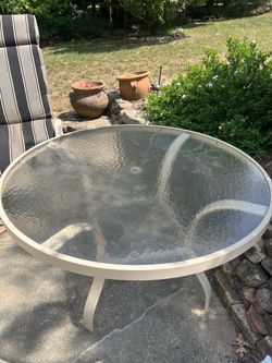 Patio set , table and chairs