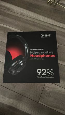 Monoprice Noise Cancelling Headphones ANR