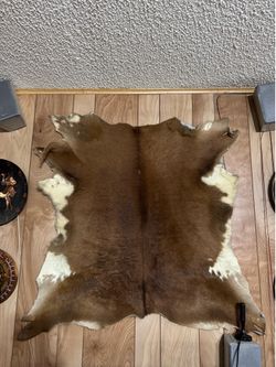 Natural real cowhide