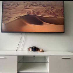 White Tv Console / Modern Tv Stand