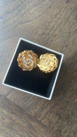 Authentic Chanel earrings Made in France