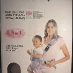 5 in 1 Multi-function Baby Carrier 3 to 18 months