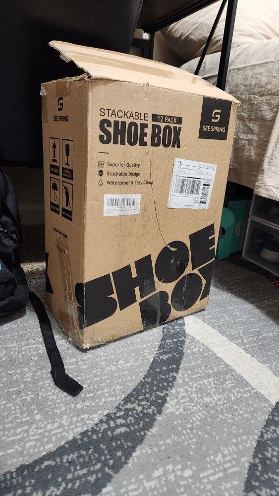 Shoe Boxes Storage For Shoes