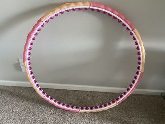 Weighted Hula Hoop for Adults - Exercise Fitness Hoop