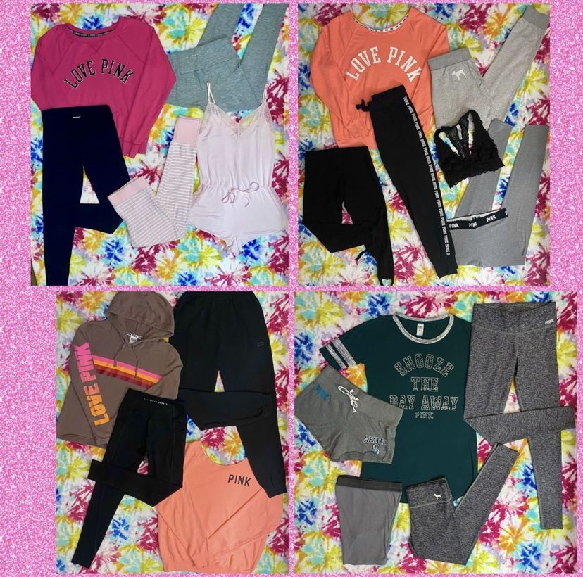 Victoria’s Secret PINK Women’s Size Extra Small XS Clothing Bundle Lot Set