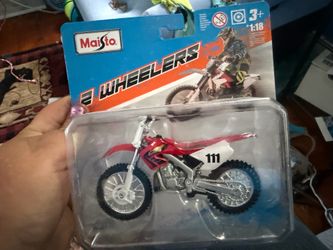 Maisto die cast Honda dirt bike
