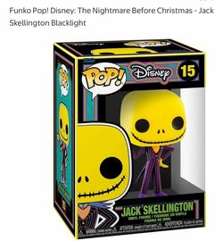 Jack Skellinton Night Before Christmas Glows in Dark