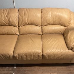 Leather Couch 