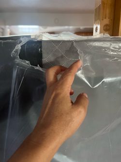 Queen box spring in wrapper