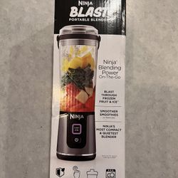 Ninja Blast Portable Blender 18 oz   Brand new, never opened  