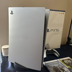 Sony PlayStation 5 825GB White Disc Edition With Controller