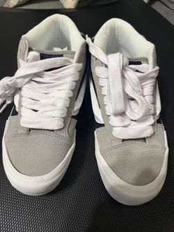 Gray Suede Low-Top Sneakers