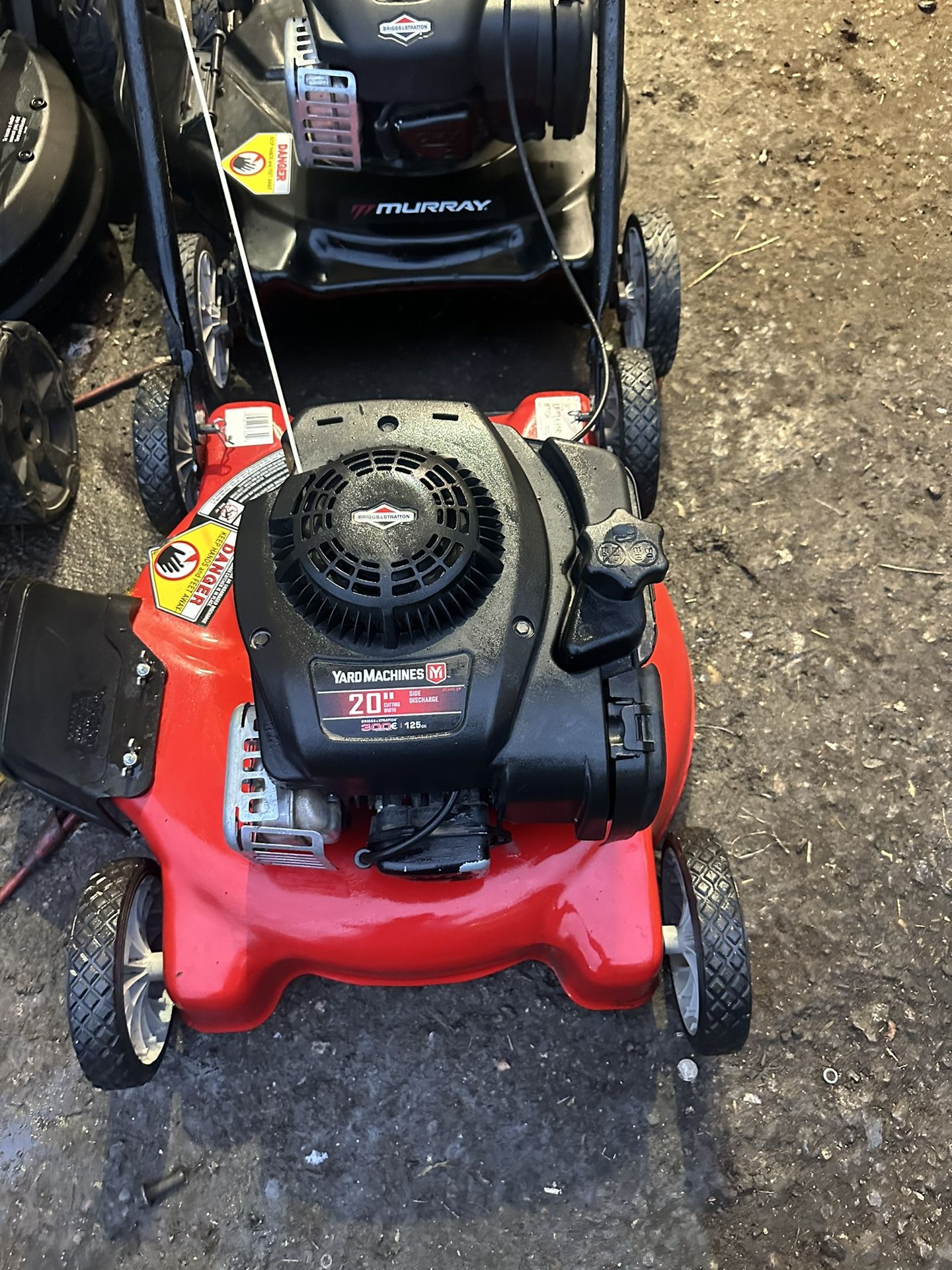 Lawnmower Yard Machine No Bolsa