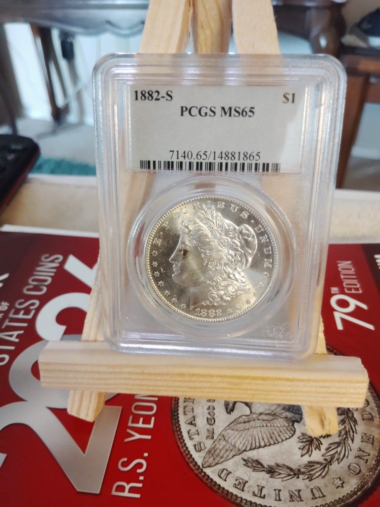 1882-S MS65 Toner On The Eye/ Blackeye