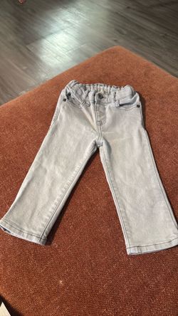 Boy light gray jeans