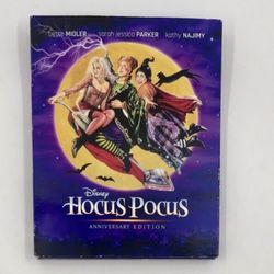 Disney Hocus Pocus Anniversary Edition Blu-ray With Gallery Photo Book