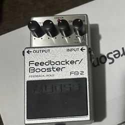 Boss FB-2 Feedbacks/Booster Guitar Pedal