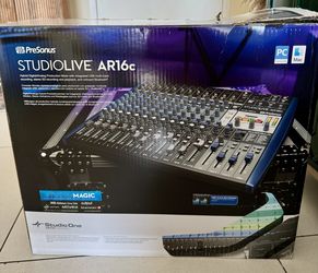 PRESONUS AR16C STUDIO LIVE MIXING BOARD FOR SALE