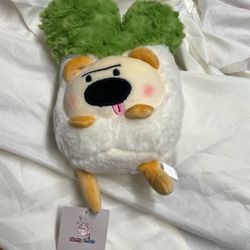Green Onion Dog Plush