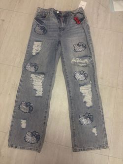 hello kitty jeans