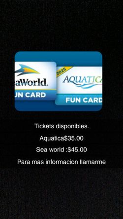 Sea Word Tickets