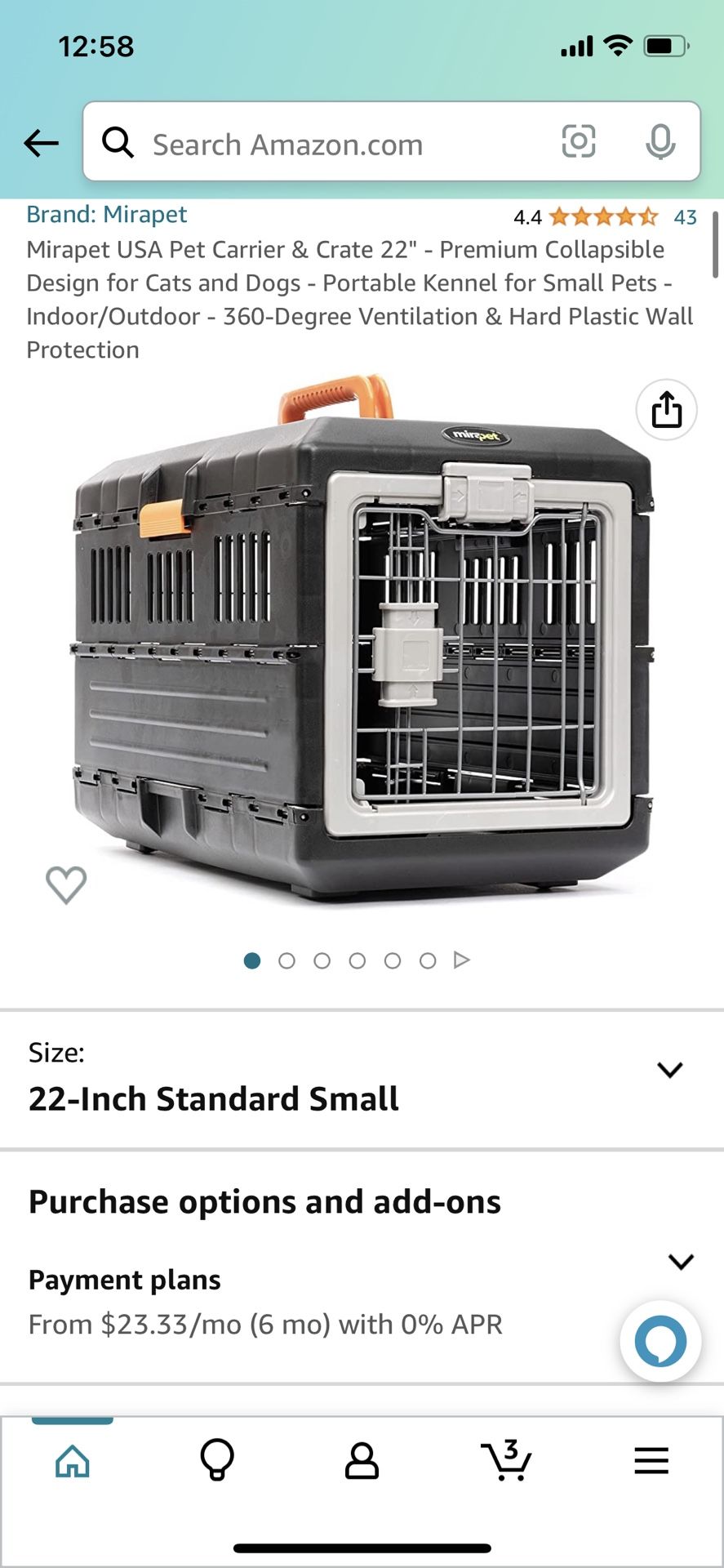 TSA Approved Pet Carrier