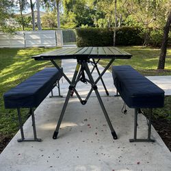 Kamp Rite Picnic Table With Benches