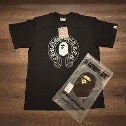bape x chromeheart tee