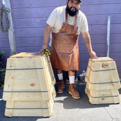 *Please read the description * Tree Box Planter 16/24/30/36/48