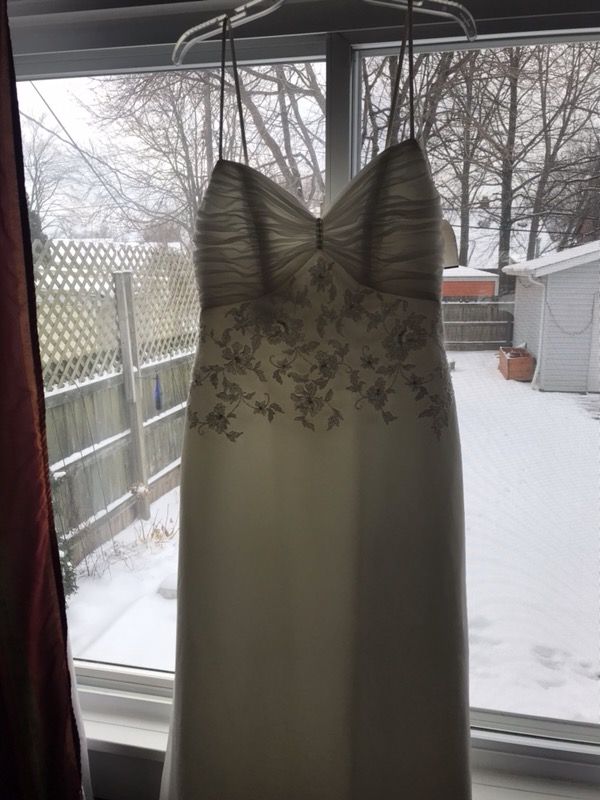 Wedding dress- perfect condition, never worn
