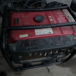 Generator Electric Start Works Good No Issues 