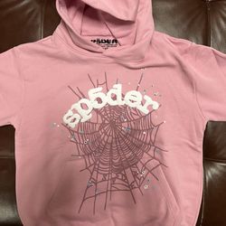 Sp5der OG Web Hoodie | Pink |