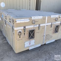 Military General Atomics 4 Blade, MQ-9 Reaper Drone Storage Container Uncle Sam Paid $43k  For It. See Price Tag!!