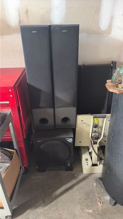 Sony speakers and sub