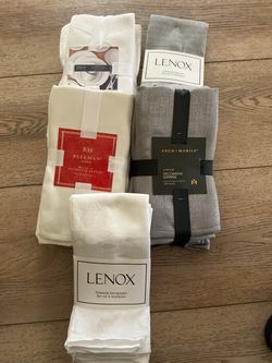 Brand New Decorative Napkin Sets – Lenox, Beekman, Arch/Mantle