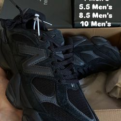 Black New Balance 9060's - Multiple Sizes Available Check Description
