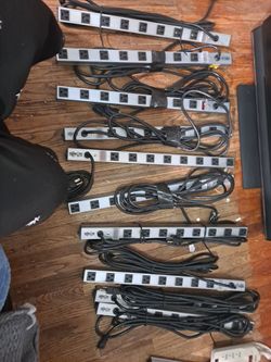 Industrial 8 socket surge protectors