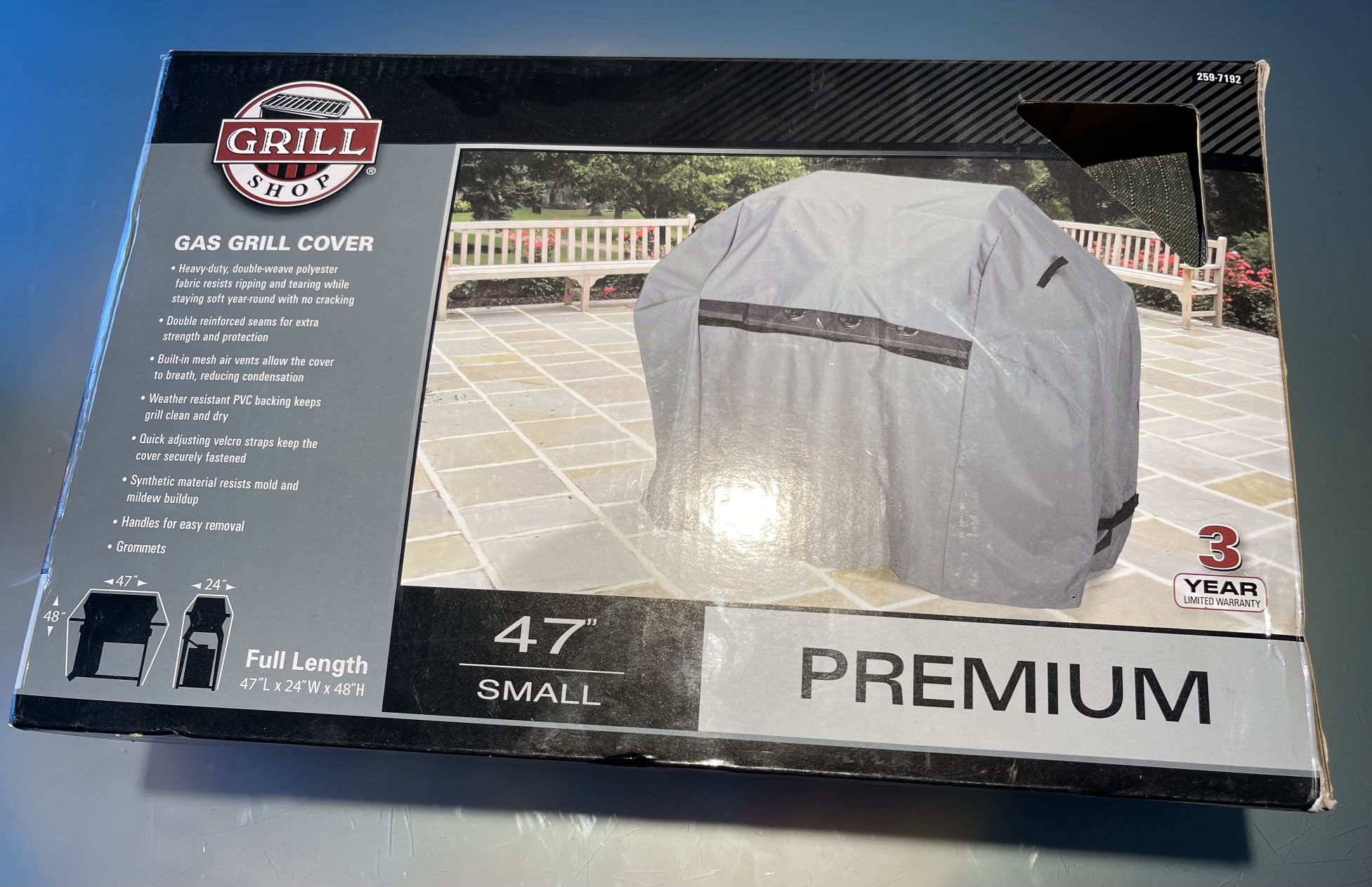 Premium Gas Grill Cover - 47” Small
