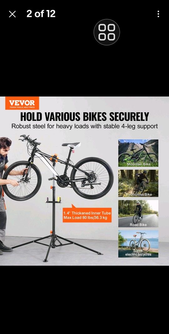 Vevor Bike Stand - NIB! 80 lbs