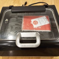 NEW Gourmia Food Station Smokeless Grill & Air Fryer (Unused)