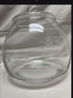 💥REDUCED 💥💎 Princess House 💎 6497 two piece crystal Bowl 💎 ✨New / Never Used ✨