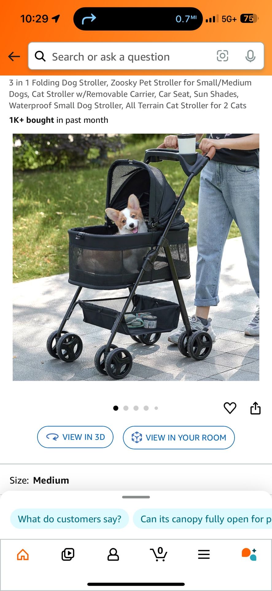 Pet stroller (new) (Read ad before messaging)