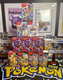 Pokemon- ETBs, Booster Bundles, Collection boxes and more!
