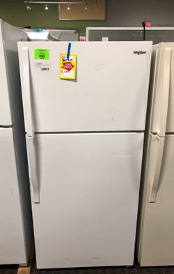 Whirlpool Top Freezer Refrigerator White R68ST