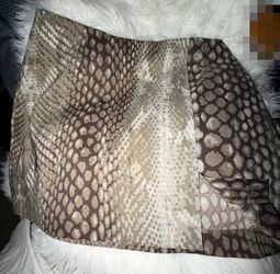 Express Mini Skirt With Slit