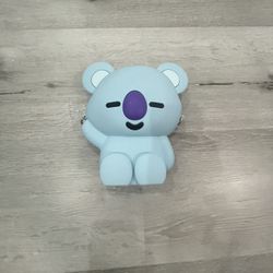 Q UNCLE Baby Blue Koala Silicone Crossbody (unused)