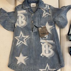 Girls Burberry Dress 