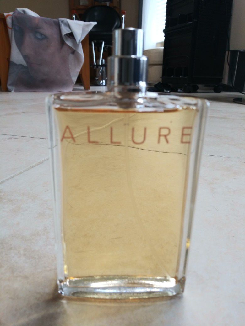 Chanel Allure EDT 3.4 oz Womens Perfume New No Cap 100% Authentic