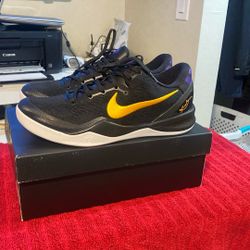 Nike Kobe 8 Lakers Away Size 12