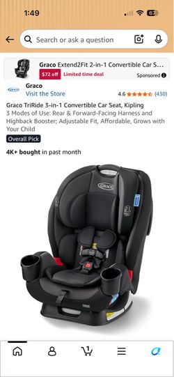 Graco Trride Car seat